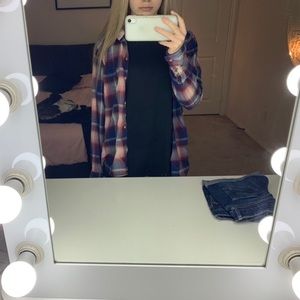 boyfriend fit american eagle flannel